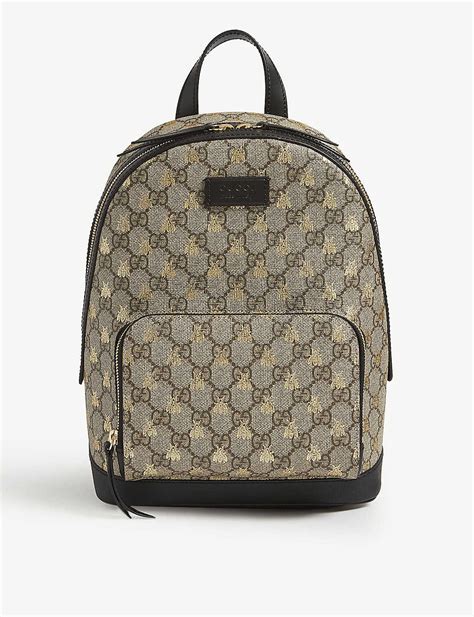 gucci backpack bee bijenkorf